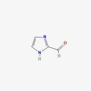 1H-Imidazole-2-carbaldehyde chemical structure (CAS 10111-08-7)