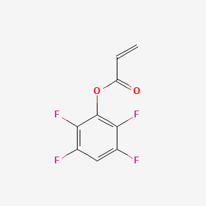 2,3,5,6-Tetrafluorophenyl acrylate chemical structure (CAS 101156-32-5)