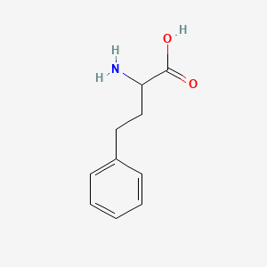 H-DL-HoPhe-OH chemical structure (CAS 1012-05-1)