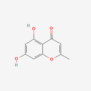 5,7-Dihydroxy-2-methyl-4H-chromen-4-one chemical structure (CAS 1013-69-0)
