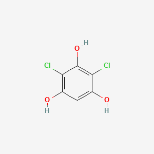 2,4-Dichlorobenzene-1,3,5-triol chemical structure (CAS 101328-98-7)