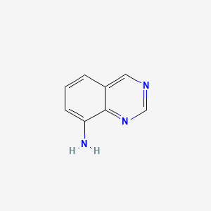 Quinazolin-8-amine chemical structure (CAS 101421-74-3)
