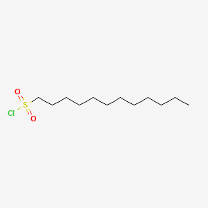 Dodecane-1-sulfonyl chloride chemical structure (CAS 10147-40-7)