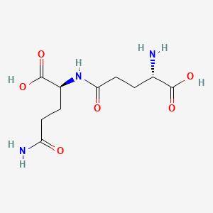 N5-((S)-4-Amino-1-carboxy-4-oxobutyl)-L-glutamine chemical structure (CAS 10148-81-9)