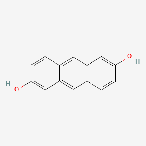 2,6-Dihydroxyanthracene chemical structure (CAS 101488-73-7)