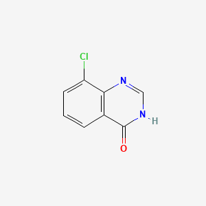 8-Chloroquinazolin-4-ol chemical structure (CAS 101494-95-5)