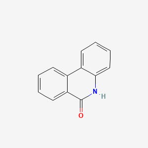 Phenanthridin-6(5H)-one chemical structure (CAS 1015-89-0)