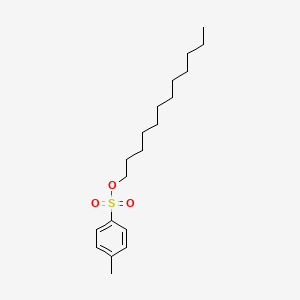 Dodecylp-toluenesulfonate chemical structure (CAS 10157-76-3)