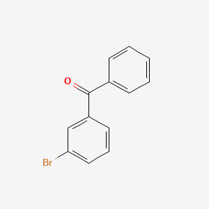 (3-Bromophenyl)(phenyl)methanone chemical structure (CAS 1016-77-9)