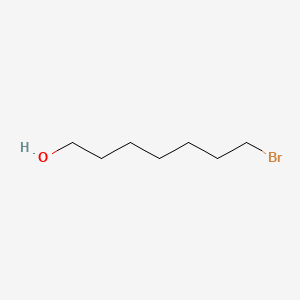 7-Bromo-1-heptanol chemical structure (CAS 10160-24-4)