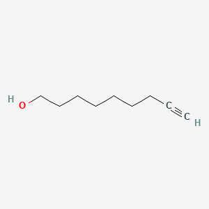 Non-8-yn-1-ol chemical structure (CAS 10160-28-8)