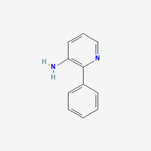 2-Phenylpyridin-3-amine chemical structure (CAS 101601-80-3)