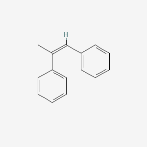 (Z)-Prop-1-ene-1,2-diyldibenzene chemical structure (CAS 1017-22-7)