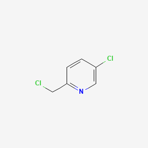5-Chloro-2-(chloromethyl)pyridine chemical structure (CAS 10177-24-9)
