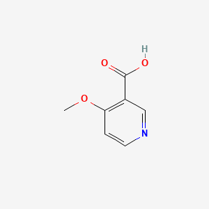 4-Methoxynicotinic acid chemical structure (CAS 10177-31-8)