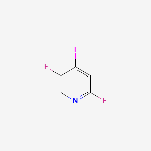 2,5-Difluoro-4-iodopyridine chemical structure (CAS 1017793-20-2)