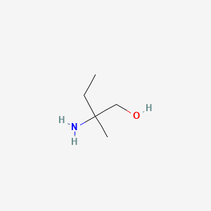 2-Amino-2-methylbutan-1-ol chemical structure (CAS 10196-30-2)