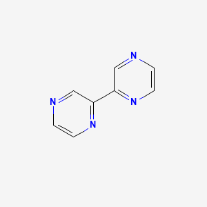 2,2'-Bipyrazine chemical structure (CAS 10199-00-5)