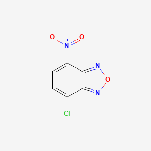 4-Chloro-7-nitrobenzofurazan chemical structure (CAS 10199-89-0)
