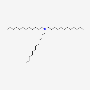Tridodecylamine chemical structure (CAS 102-87-4)