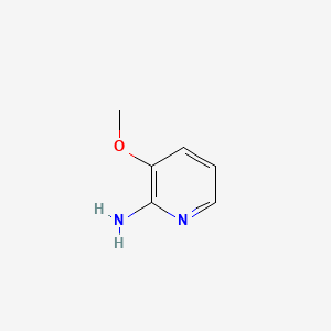 2-Amino-3-methoxypyridine chemical structure (CAS 10201-71-5)