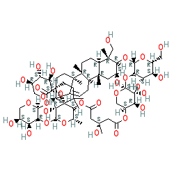 Tubeimoside I chemical structure (CAS 102040-03-9)