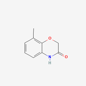 8-Methyl-2H-benzo[b][1,4]oxazin-3(4H)-one chemical structure (CAS 102065-94-1)