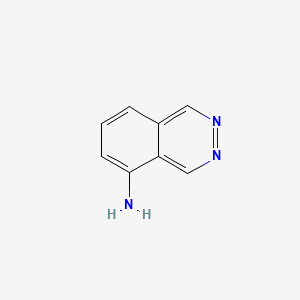 5-Aminophthalazine chemical structure (CAS 102072-84-4)