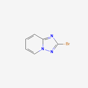 2-Bromo-[1,2,4]triazolo[1,5-a]pyridine chemical structure (CAS 1021019-03-3)