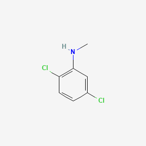 2,5-Dichloro-N-methylaniline chemical structure (CAS 10224-70-1)