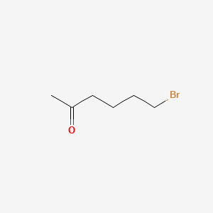6-Bromohexan-2-one chemical structure (CAS 10226-29-6)