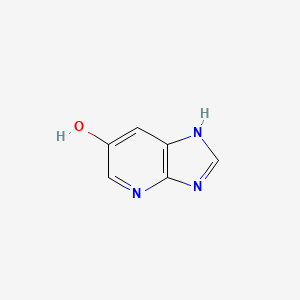 3H-Imidazo[4,5-b]pyridin-6-ol chemical structure (CAS 1023815-26-0)