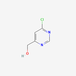 (6-Chloropyrimidin-4-yl)methanol chemical structure (CAS 1025351-41-0)