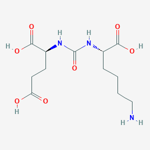 (((S)-5-Amino-1-carboxypentyl)carbamoyl)-L-glutamic acid chemical structure (CAS 1025796-32-0)