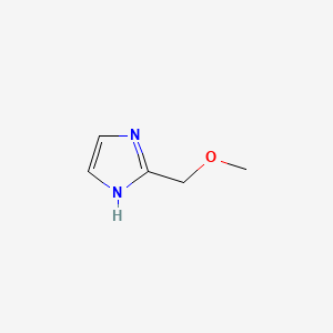 2-Methoxymethyl-1H-imidazole chemical structure (CAS 102644-75-7)