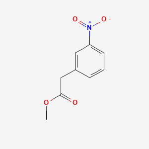 Methyl 3-Nitrophenylacetate chemical structure (CAS 10268-12-9)