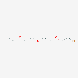 1-Bromo-2-(2-(2-ethoxyethoxy)ethoxy)ethane chemical structure (CAS 102684-61-7)