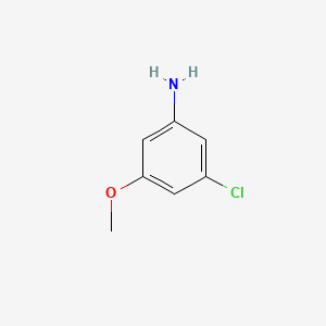 3-Chloro-5-methoxyaniline chemical structure (CAS 10272-06-7)