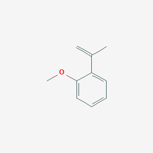 1-Methoxy-2-(prop-1-en-2-yl)benzene chemical structure (CAS 10278-02-1)