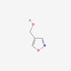 Isoxazol-4-ylmethanol chemical structure (CAS 102790-36-3)