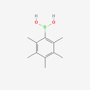 2,3,4,5,6-Pentamethylphenylboronic Acid chemical structure (CAS 1028205-76-6)