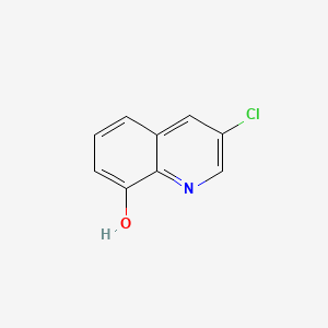 3-Chloroquinolin-8-ol chemical structure (CAS 102878-83-1)