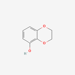 2,3-Dihydrobenzo[b][1,4]dioxin-5-ol chemical structure (CAS 10288-36-5)