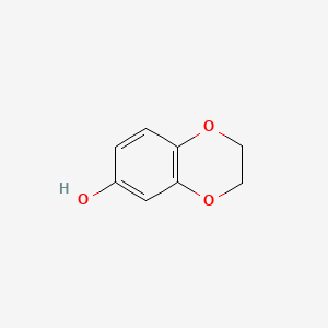6-Hydroxy-1,4-benzodioxane chemical structure (CAS 10288-72-9)