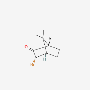 (1R,3S,4S)-3-Bromo-1,7,7-trimethylbicyclo[2.2.1]heptan-2-one chemical structure (CAS 10293-06-8)