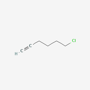 6-Chlorohex-1-yne chemical structure (CAS 10297-06-0)