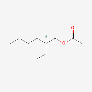 2-Ethylhexyl acetate chemical structure (CAS 103-09-3)