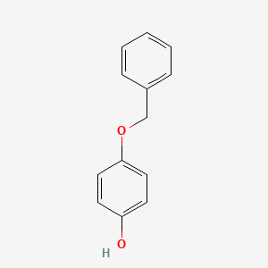 4-Benzyloxyphenol chemical structure (CAS 103-16-2)
