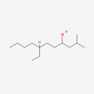 7-Ethyl-2-methylundecan-4-ol chemical structure (CAS 103-20-8)
