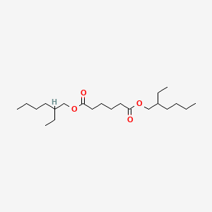 Bis(2-ethylhexyl) adipate chemical structure (CAS 103-23-1)